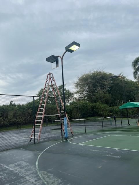 Tennis Court Lighting Upgrade 
