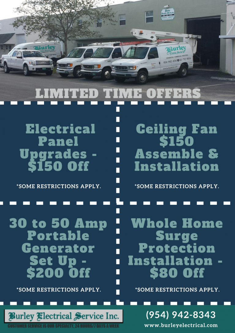 Burley Electrical Services | Fort Lauderdale, FL Electricians